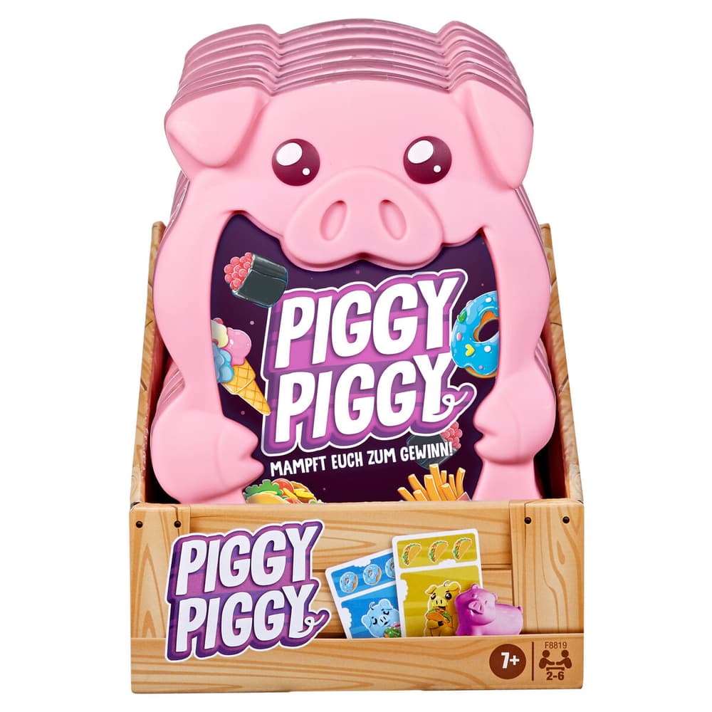 Piggy Piggy deutsch Giochi di società Hasbro Gaming 749060000100 Colore neutro Lingua Tedesco N. figura 1