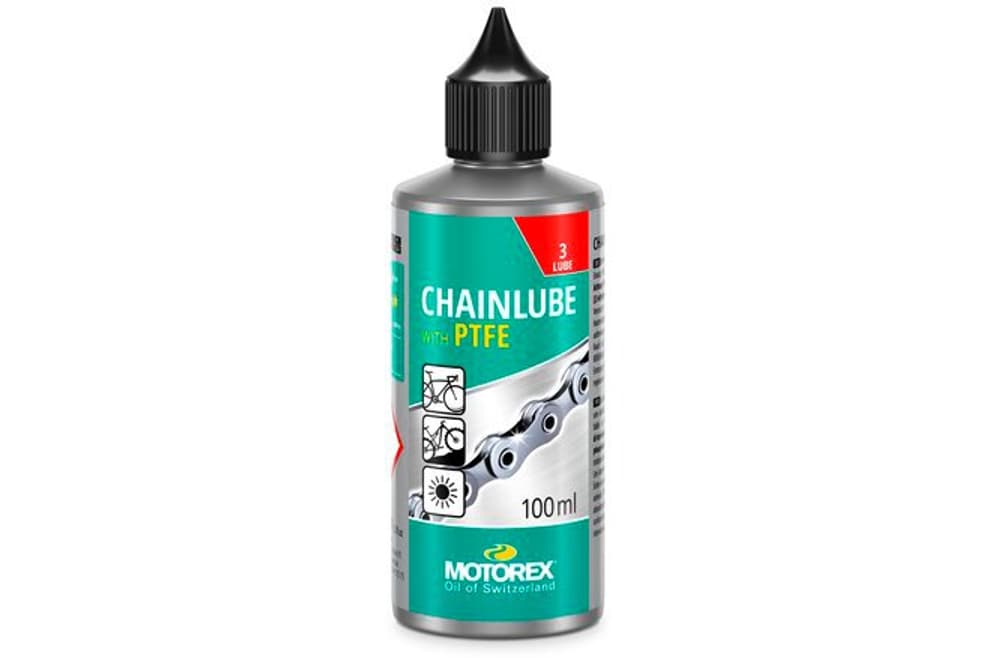 Chainlube with PTFE Kettenöl Flasche 100 ml Pflegemittel MOTOREX 470745500000 Bild-Nr. 1
