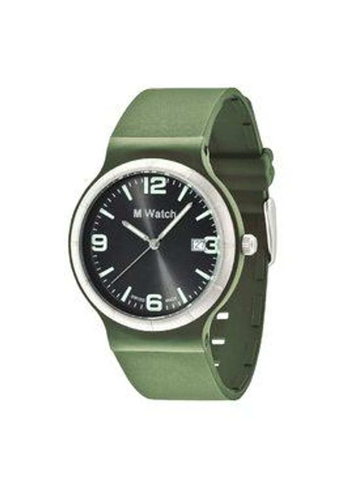 ex CASUAL verde orologio da polso M Watch 76071620000014 No. figura 1