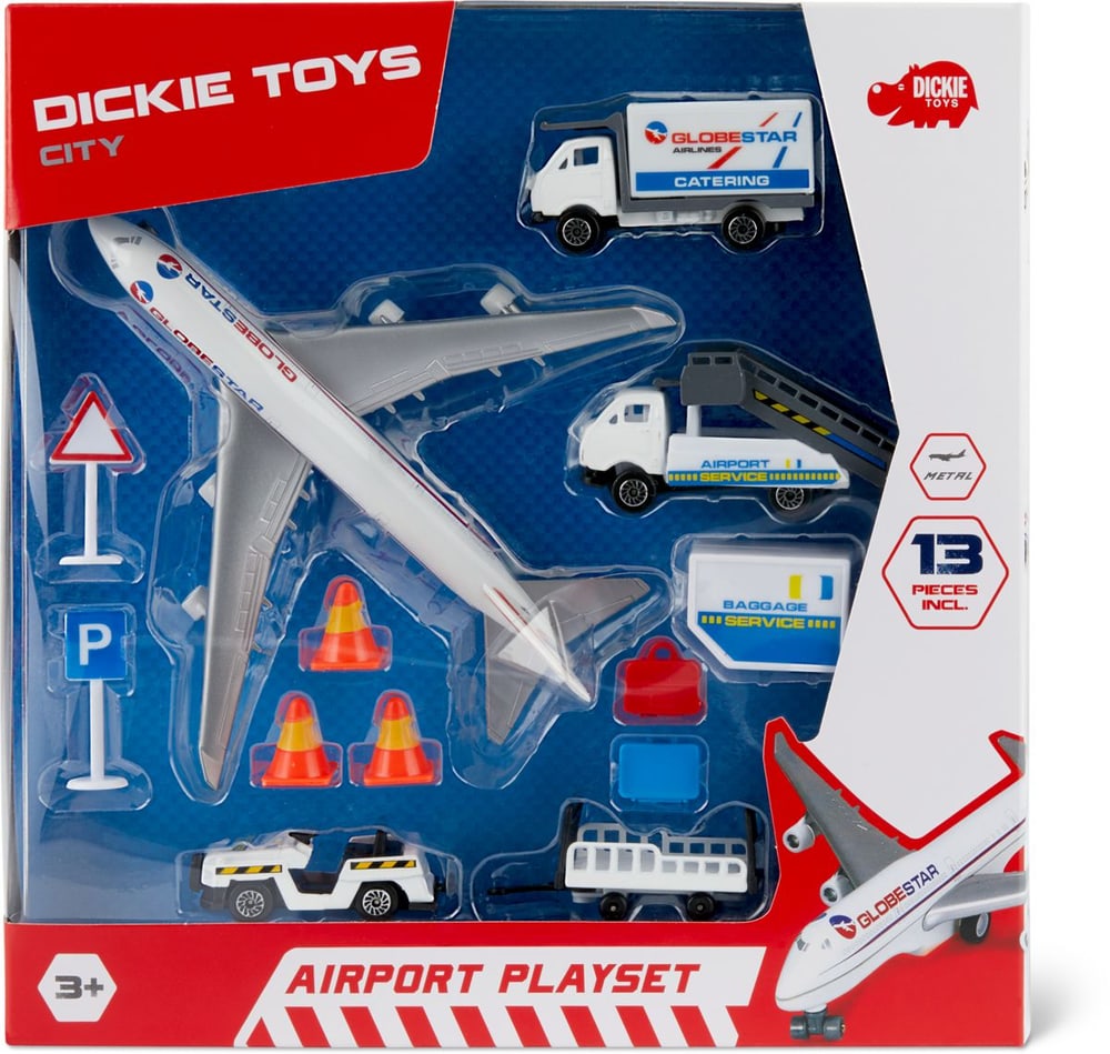 Airport Playset Macchinine Dickie Toys 744252800000 N. figura 1