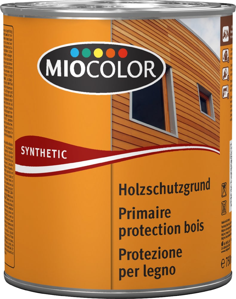 Holzschutzgrund Farblos 750 ml Miocolor 661128100000 Farbe Farblos Inhalt 750.0 ml Bild Nr. 1