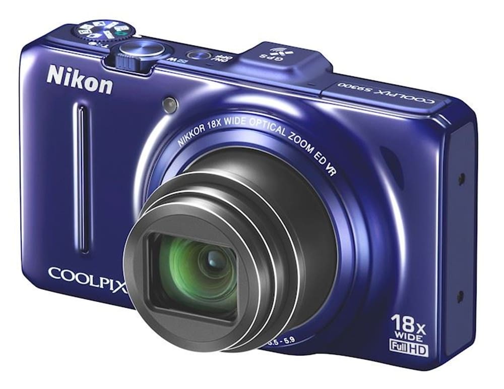Nikon Coolpix S9300, blau, 16 MP 95110003192413 Bild Nr. 1