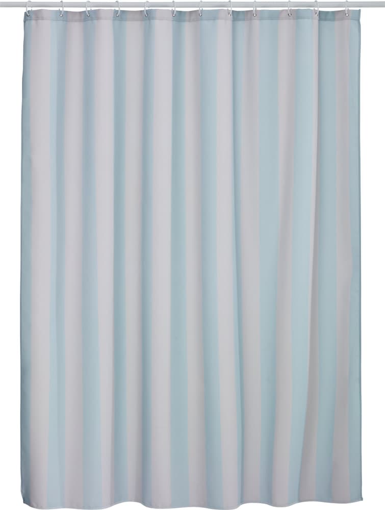 RIGATO Tenda da doccia 453203953440 Colore Blu Dimensioni L: 180.0 cm x A: 180.0 cm N. figura 1