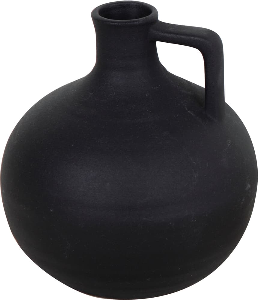 Vase noir Vase Do it + Garden 658072900000 Couleur Noir Dimensions L: 12.0 cm x L: 12.0 cm x H: 14.0 cm Photo no. 1