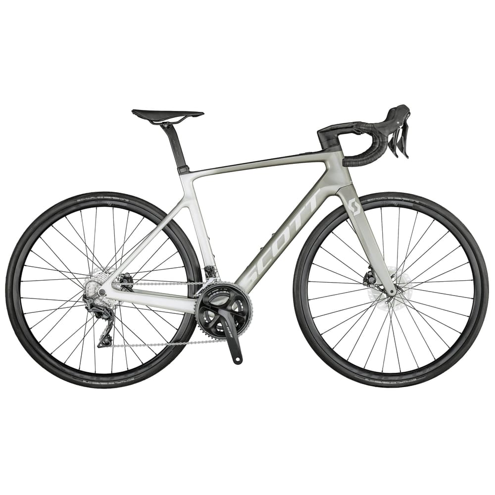 Addict eRIDE 20 Bicicletta da corsa elelttrica Scott 463381500487 Colore argento Dimensioni del telaio M N. figura 1