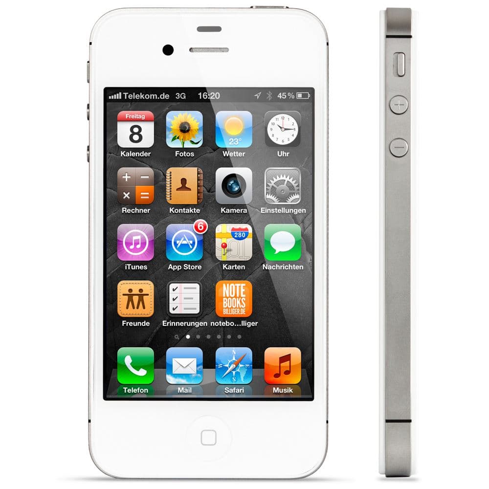 iPhone 4S 8Gb bianco Apple 79457250000013 No. figura 1
