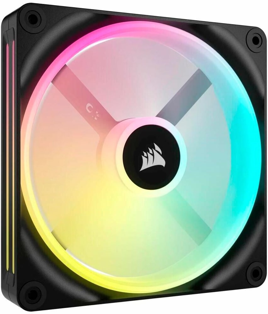 iCUE LINK QX140 RGB, 140mm Magnetic Dome RGB Fan, Starter Kit PC Lüfter Corsair 785302414089 Bild Nr. 1