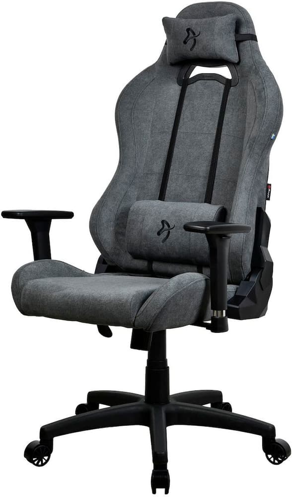 Torretta SoftFabric Gaming Chair - Ash Chaise de gaming Arozzi 785302410360 Photo no. 1