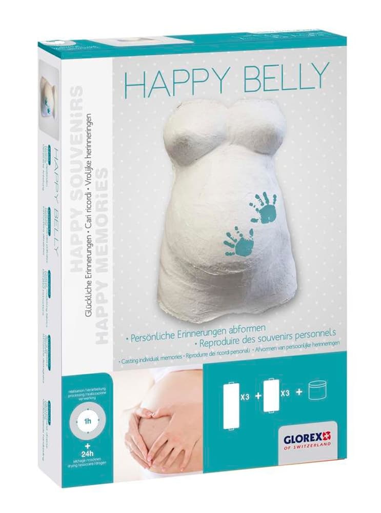 Kit Happy Belly Plastilina Glorex Hobby Time 664523900000 N. figura 1