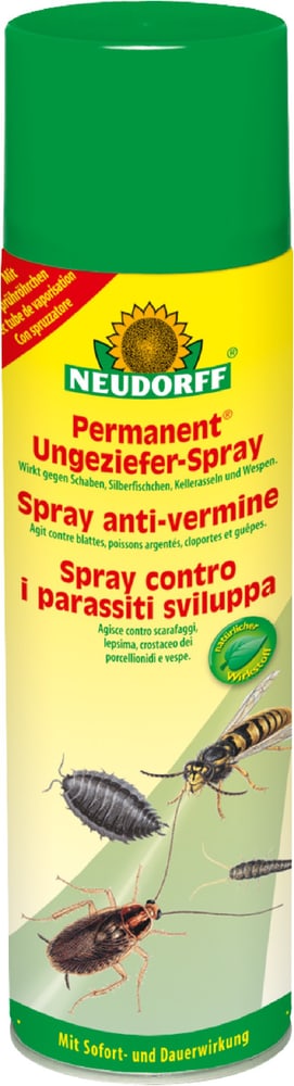 Spray insetticida Permanent, 500 ml Trattamento antinsetti Neudorff 658508500000 N. figura 1