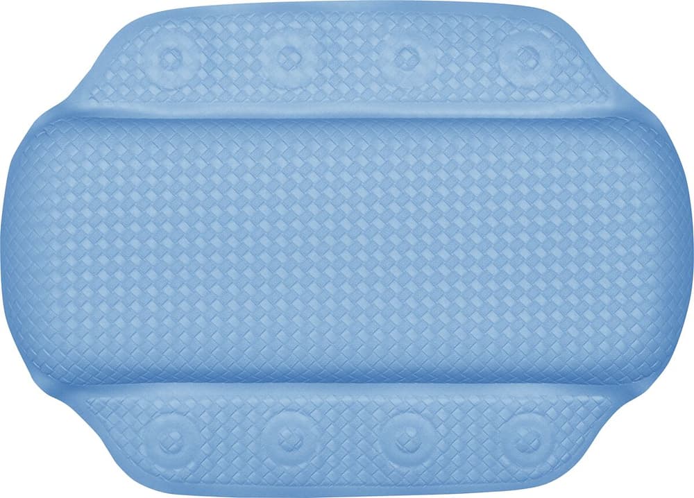 FOAM Cuscino per il collo vasca da bagno 453160256241 Colore Blu chiaro Dimensioni L: 34.0 cm x A: 21.0 cm N. figura 1