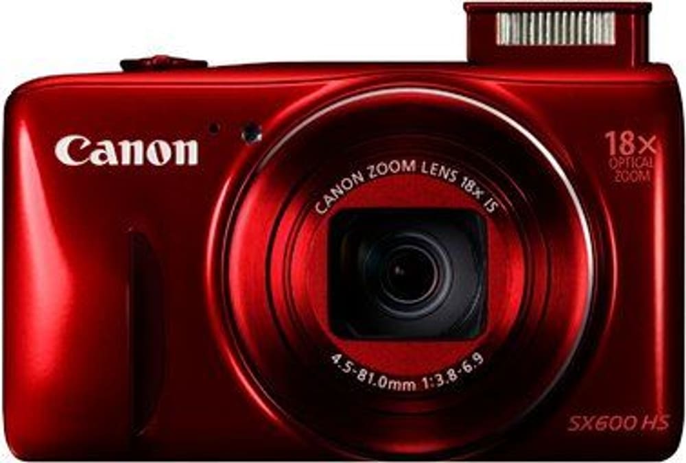 Canon Powershot SX600HS rosso Canon 95110007212214 No. figura 1