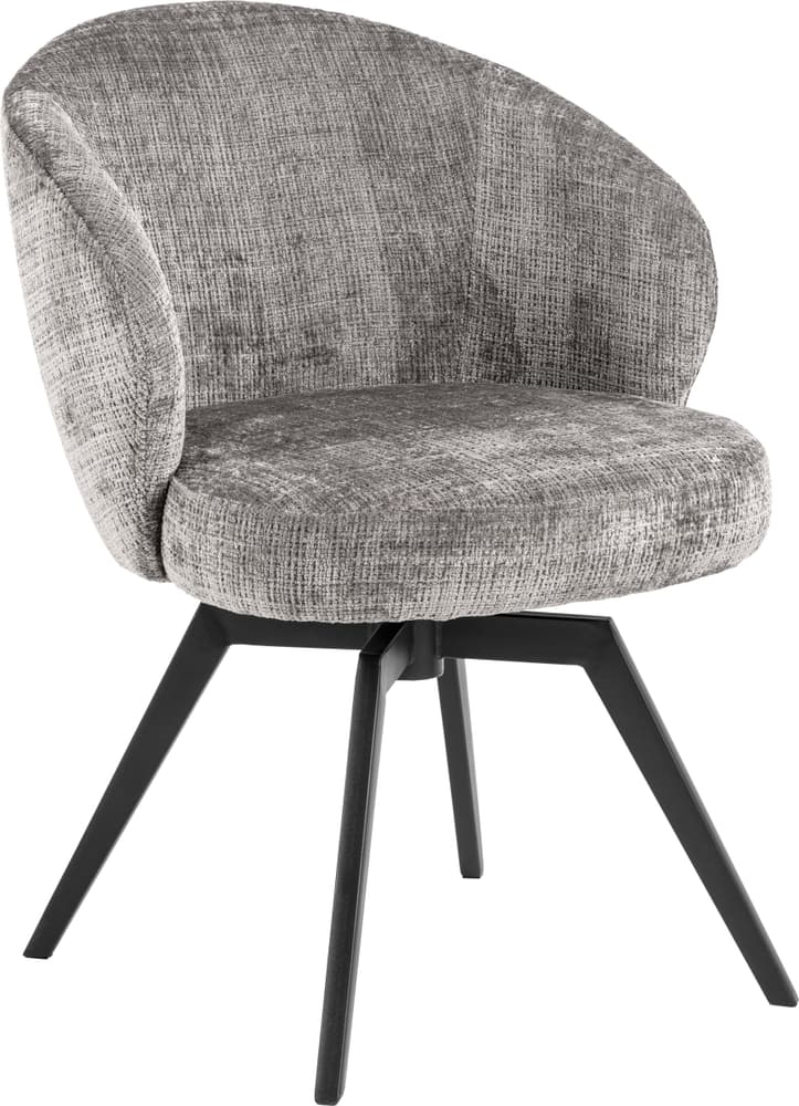 LELIA Stuhl LELIA Stuhl 403793400413 Grösse B: 58.0 cm x T: 60.0 cm x H: 80.0 cm Farbe Grau Bild Nr. 1