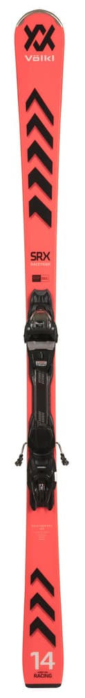 Racetiger SRX inkl. VMotion 11 GW Skis On Piste avec fixations Völkl 464324516830 Couleur rouge Longueur 168 Photo no. 1