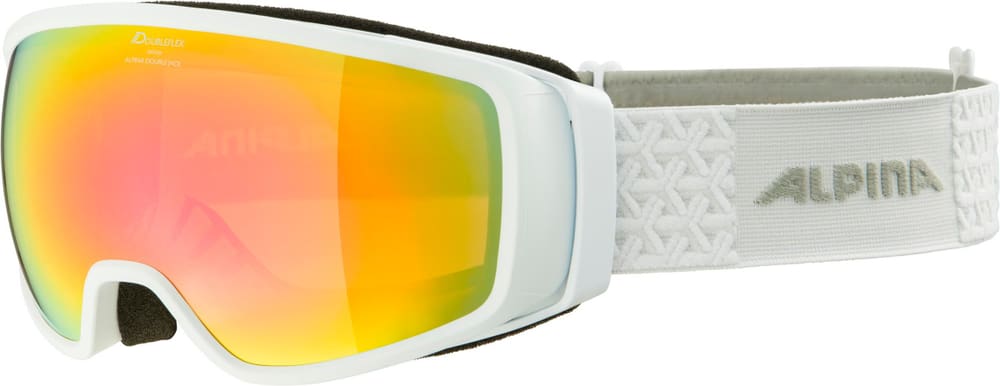 DOUBLE JACK Q-LITE Skibrille Alpina 468820200010 Grösse Einheitsgrösse Farbe weiss Bild-Nr. 1