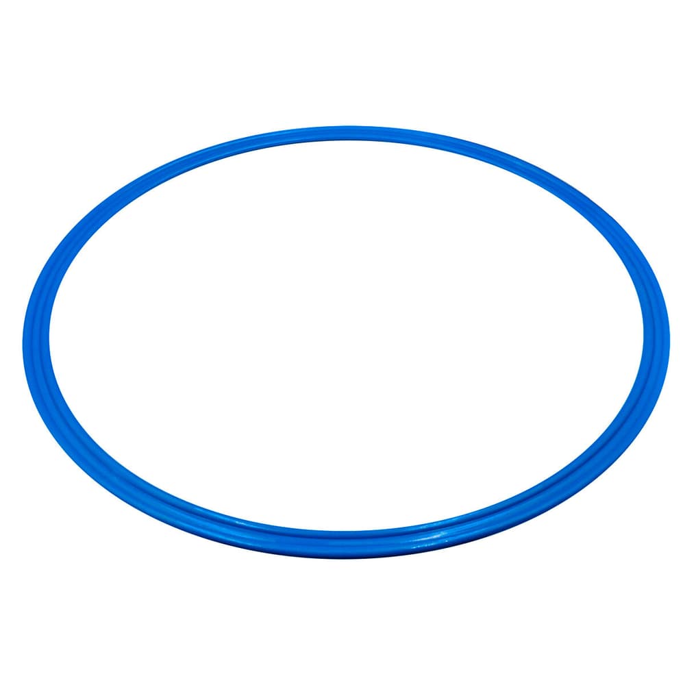 Cerchio di agilità in plastica piatto in PVC Ø 40 cm | Blu Anello Hula Hoop GladiatorFit 469596100000 N. figura 1