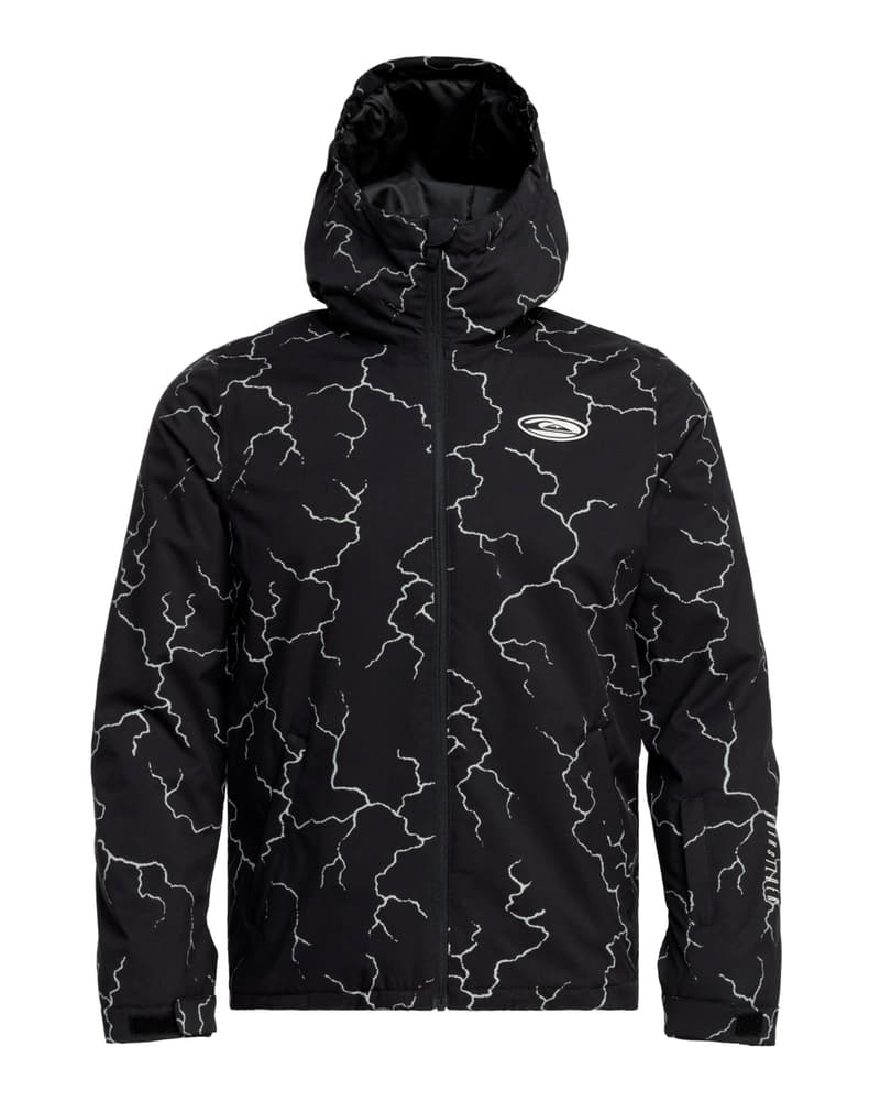 High In The Hood Giacca da snowboard Quiksilver 469381116420 Taglie 164 Colore nero N. figura 1