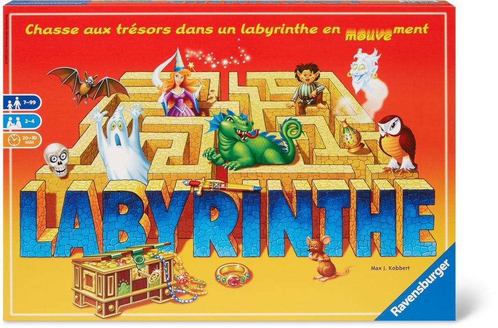 Labyrinthe (F) Giochi di società Ravensburger 748922990100 Lingua Francese N. figura 1