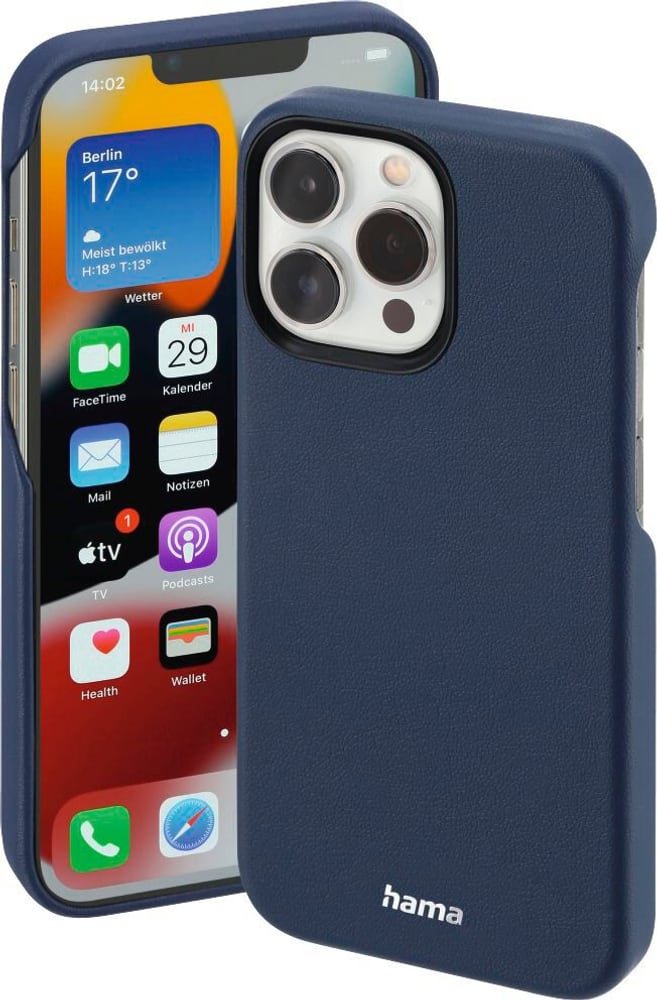 MagCase Finest Sense Apple iPhone 13 Pro, Blu Cover smartphone Hama 785300173392 N. figura 1