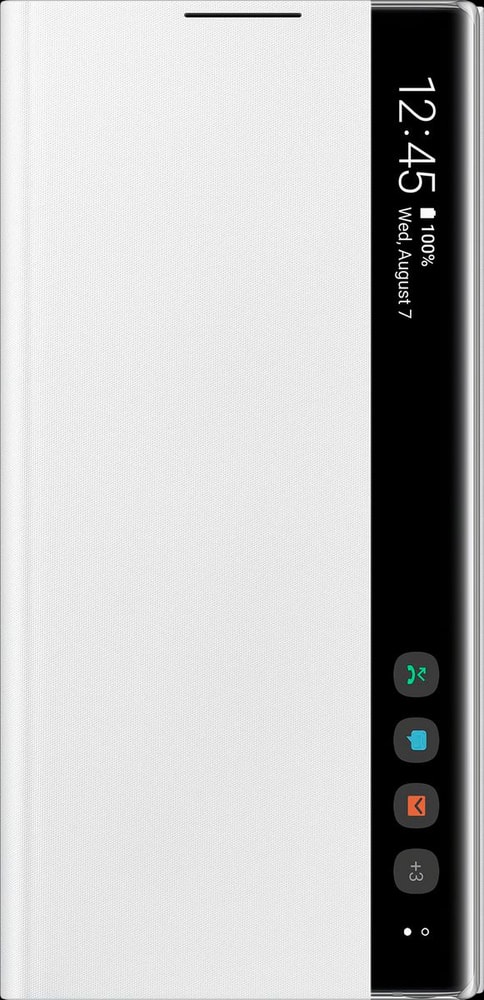 Clear View Cover white Smartphone Hülle Samsung 785300146402 Bild Nr. 1