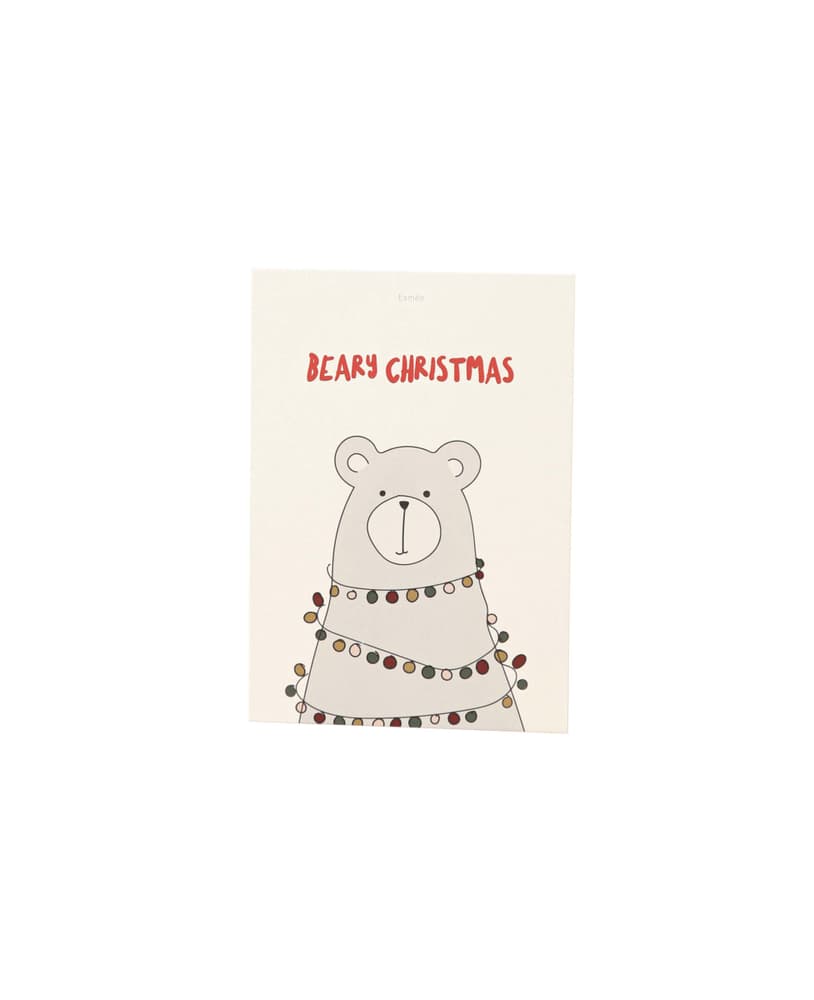 Beary Christmas Biglietto d'auguri Esmée 656865700000 N. figura 1