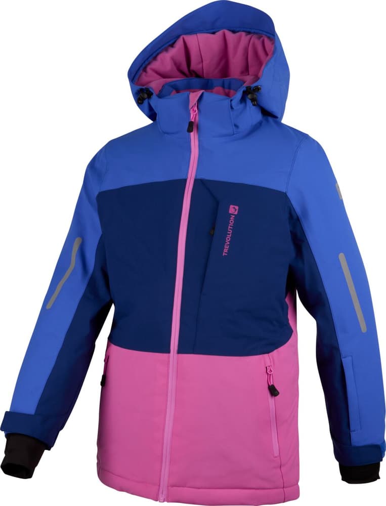 Giacca da sci Colorblock Giacca da ski Trevolution 469372212237 Taglie 122 Colore fucsia N. figura 1