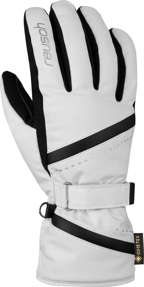 Alexa GTX Guanto da sci Reusch 464419207510 Taglie 7.5 Colore bianco N. figura 1