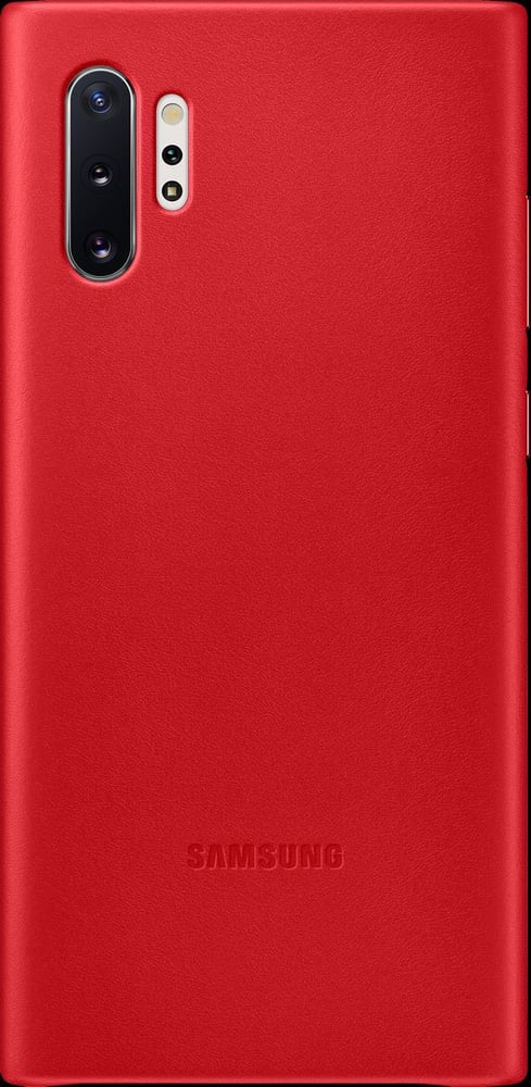 Leather Cover red Smartphone Hülle Samsung 785300146385 Bild Nr. 1