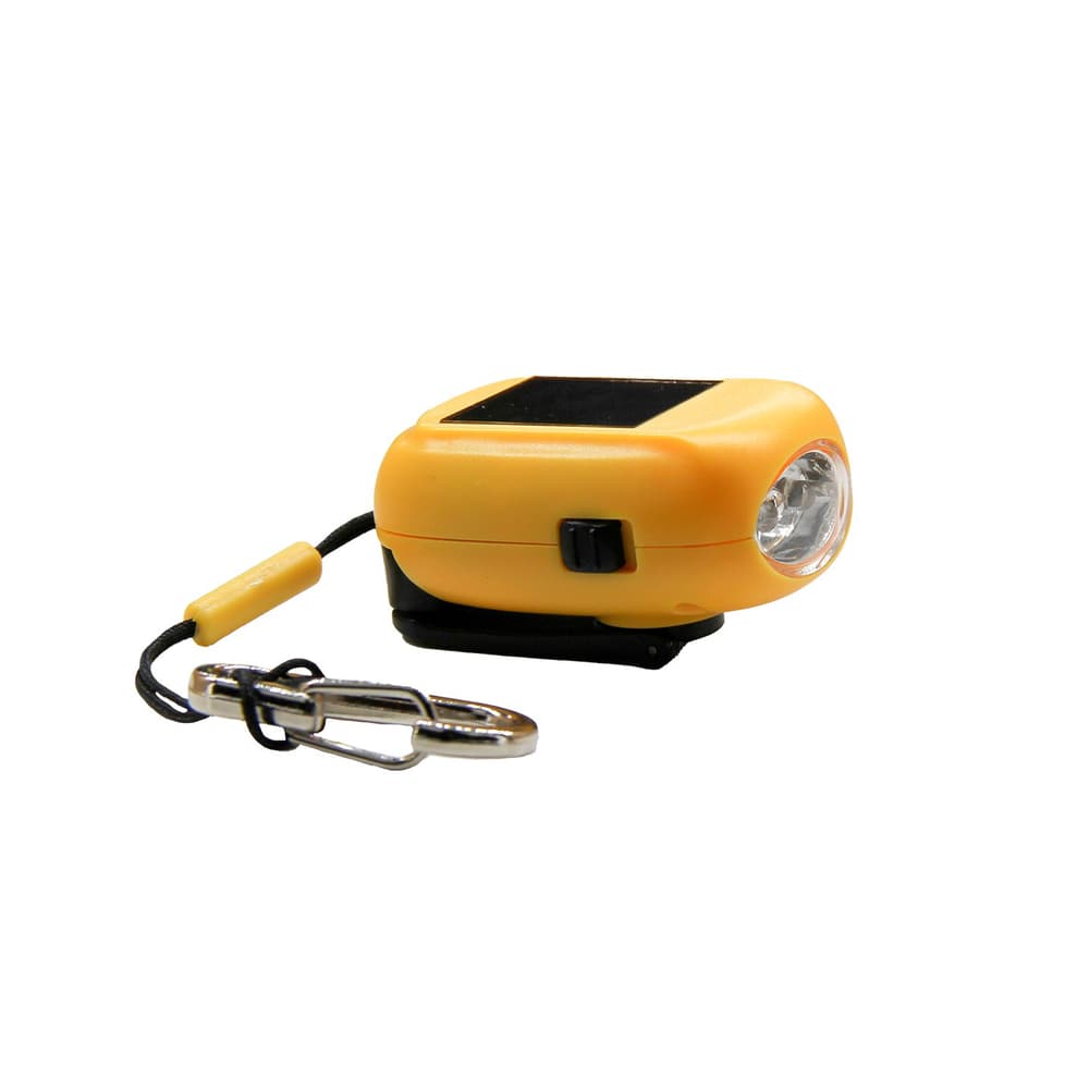 Mini Taschenlampe Recycled inkl. Karabiner Taschenlampe Essential Elements 471224900050 Grösse Einheitsgrösse Farbe gelb Bild-Nr. 1