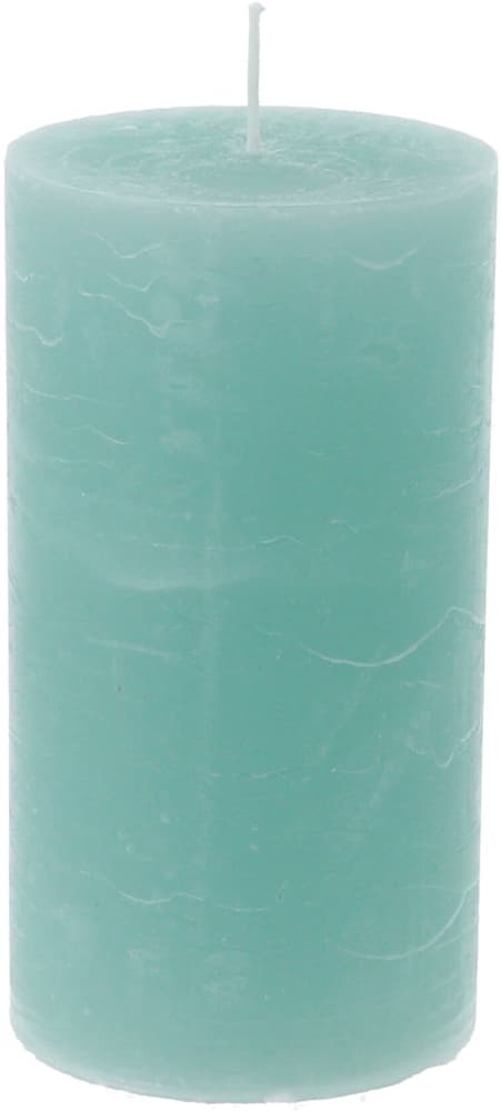 Zylinderkerze Rustico Kerze Balthasar 656207100005 Farbe Hellgrün Grösse ø: 7.0 cm x H: 13.0 cm Bild Nr. 1