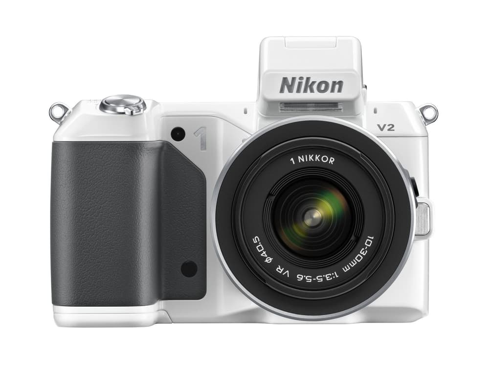 Nikon-1 V2 Kit VR 10-30+VR 30-110 weiss Nikon 95110003515113 Bild Nr. 1