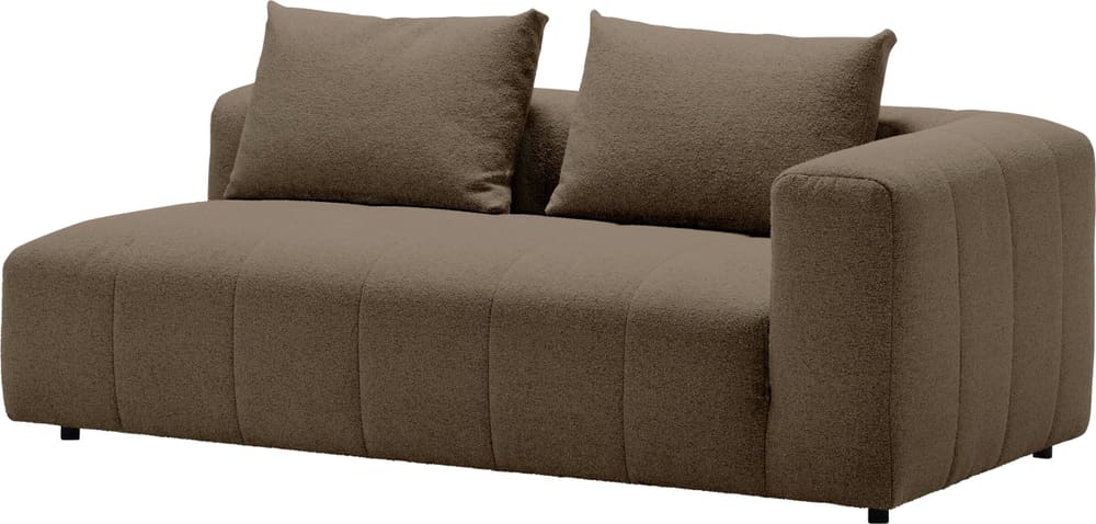 RAYAS 2.5er-Sofa 405885125188 Grösse B: 193.0 cm x T: 105.0 cm x H: 64.5 cm Farbe Taupe Bild Nr. 1