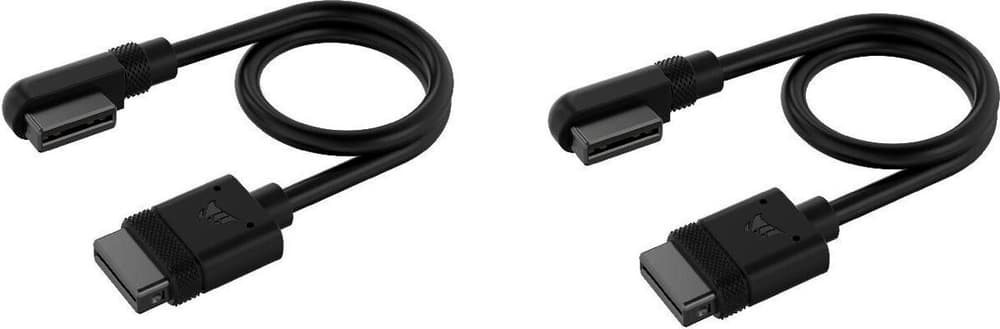 Câble iCUE LINK 90 2x 200 mm Accessoires pour composants PC Corsair 785302409622 Photo no. 1