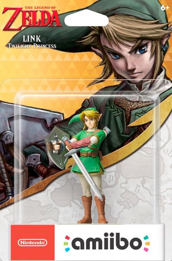 amiibo The Legend of Zelda Character - Link Twilight Princess Merch 785300122440 N. figura 1