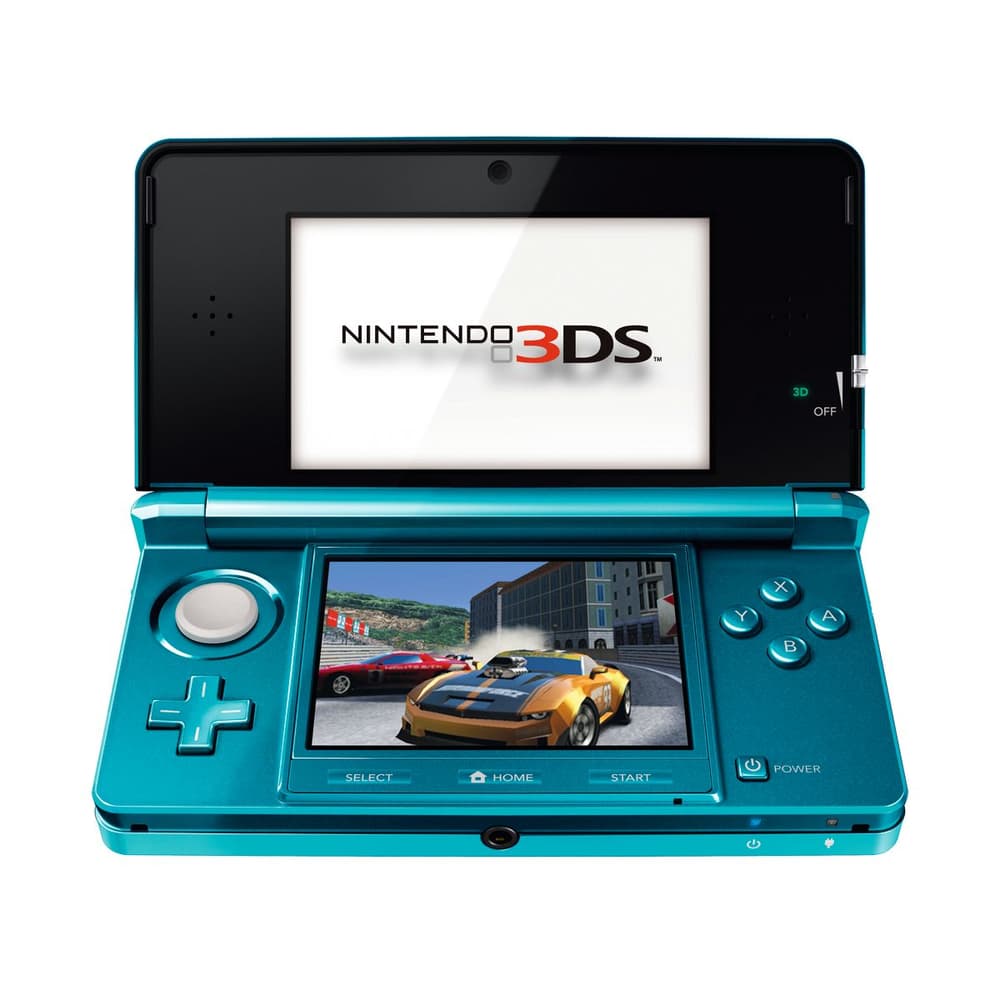 3DS Aqua Blue Nintendo 78540710000011 Bild Nr. 1