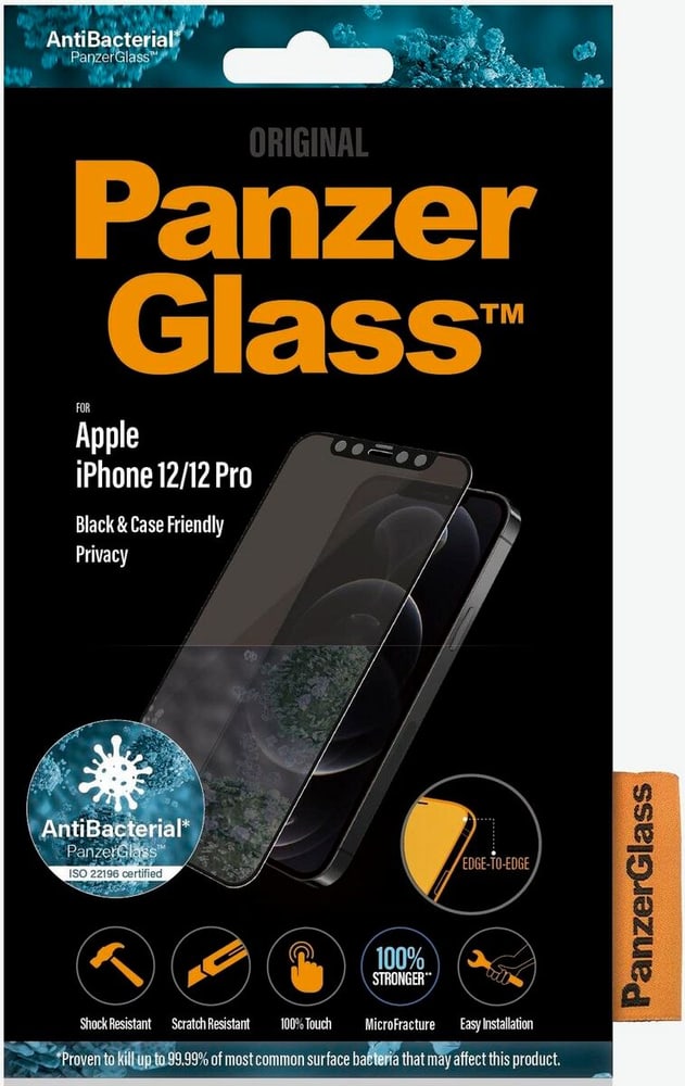 Case Friendly AB Privacy iPhone 12/12 Pro Smartphone Schutzfolie Panzerglass 785302422952 Bild Nr. 1