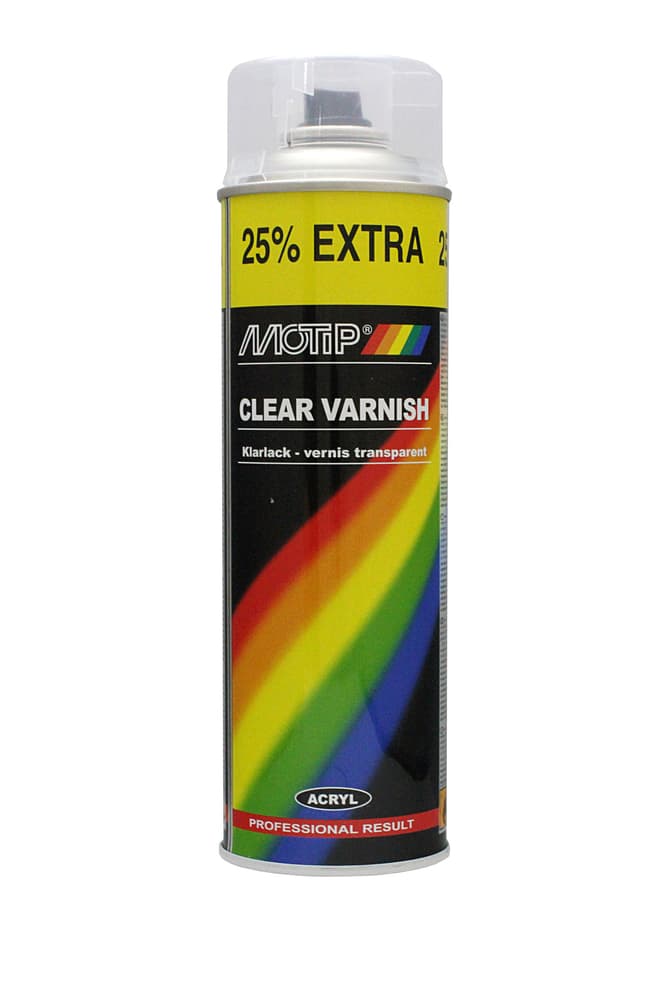 Clear Varnish 500 ml Vernice trasparente MOTIP 620710000000 N. figura 1