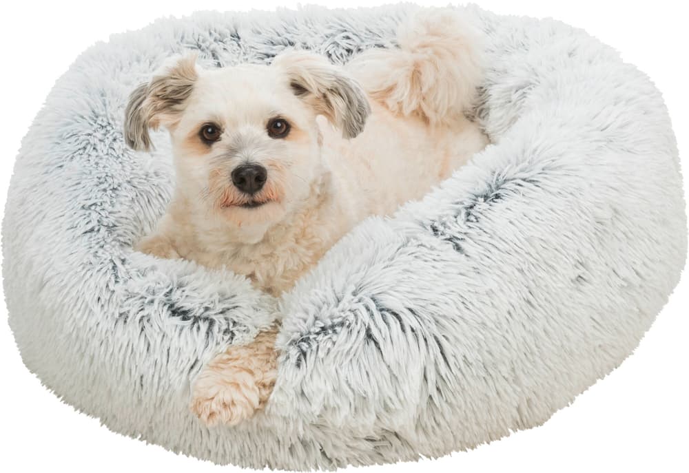 Bett Harvey weiss-schwarz, Ø70cm Hundebett Trixie 658526200000 Bild Nr. 1