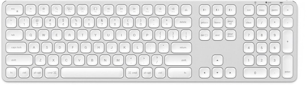 Aluminium BT Keyboard Tastiera universale Satechi 785300142368 N. figura 1