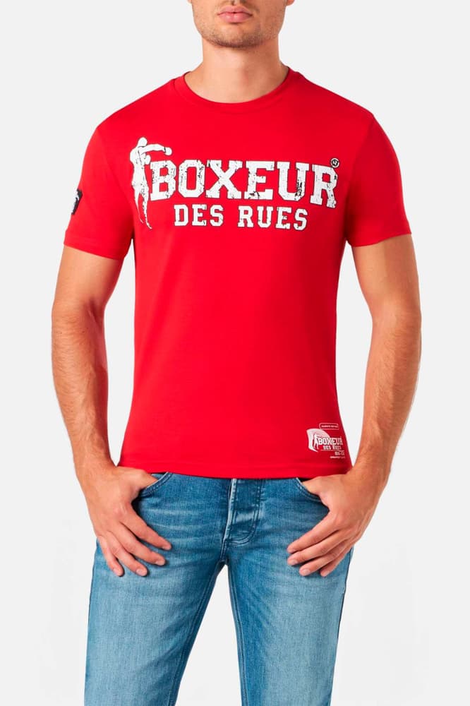 T-Shirt Boxeur Street 2 T-shirt Boxeur des Rues 472695500530 Taille L Couleur rouge Photo no. 1