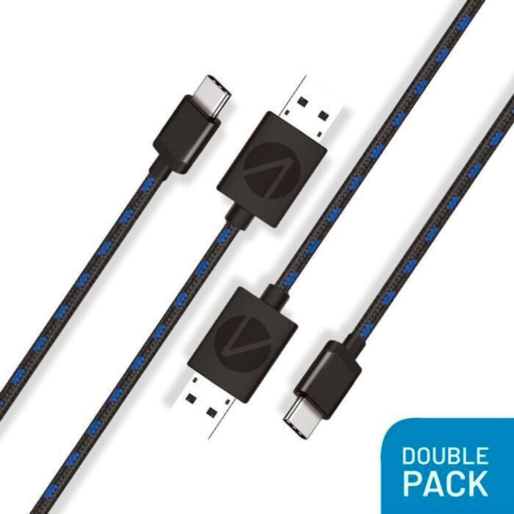 Twin Play + Charge Cables 2 x 3m Accesoires pour contrôleur de gaming Stealth 785547000000 Photo no. 1