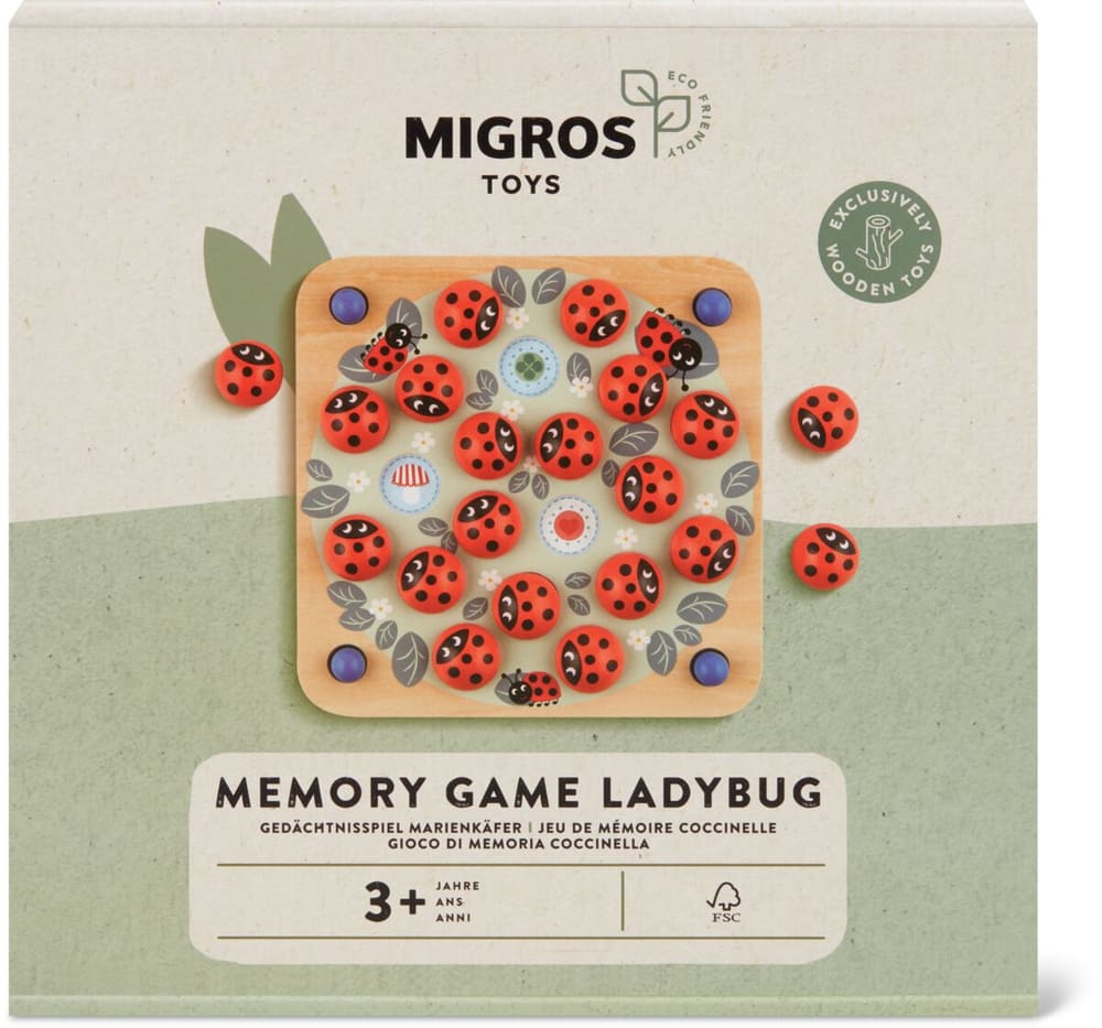 Migros Toys Memory Game Set di giocattoli MIGROS TOYS 749316300000 N. figura 1