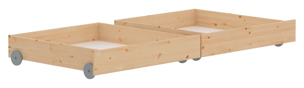 Flexa CLASSIC Bettschublade 2er Set CLASSIC Bettschublade 2er Set Flexa 405084800000 Grösse B: 196.0 cm x T: 90.0 cm x H: 22.0 cm Farbe Natur Bild Nr. 1