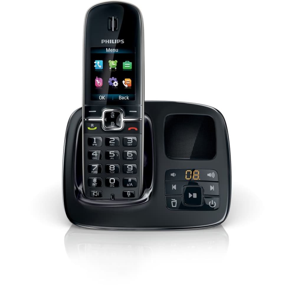 CD4961 schwarz DECT-Telefon Philips 79404840000012 Bild Nr. 1