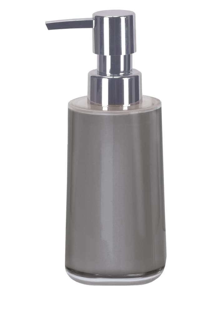 Dosatore di sapone platino Dispenser per sapone Kleine Wolke 675243900000 Colore Grigio-Antracite Dimensioni 7X17.5 CM N. figura 1