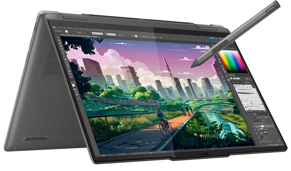 Yoga 7 14AHP9, Ryzen 7, 16 GB, 1 TB Laptop convertible Lenovo 799177500000 Photo no. 1