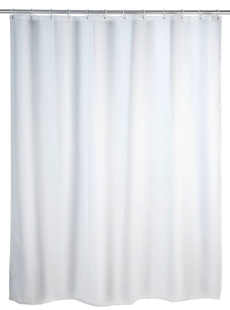 Tenda doccia tinta unita antimuffa bianco Tenda da doccia WENKO 674006800000 Colore Bianco Dimensioni 180x200 cm N. figura 1