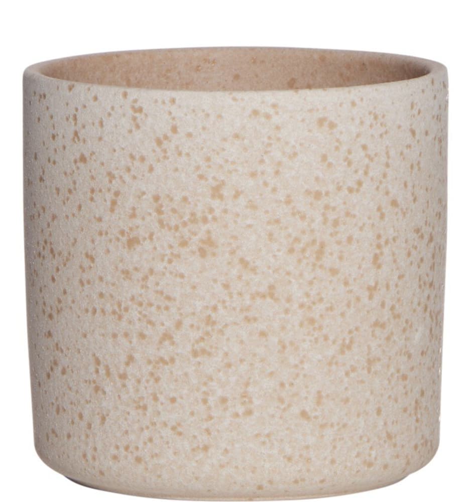 Zylinder Keramik Vase Hakbjl Glass 656213200000 Farbe Ecru Grösse ø: 10.0 cm x H: 10.0 cm Bild Nr. 1