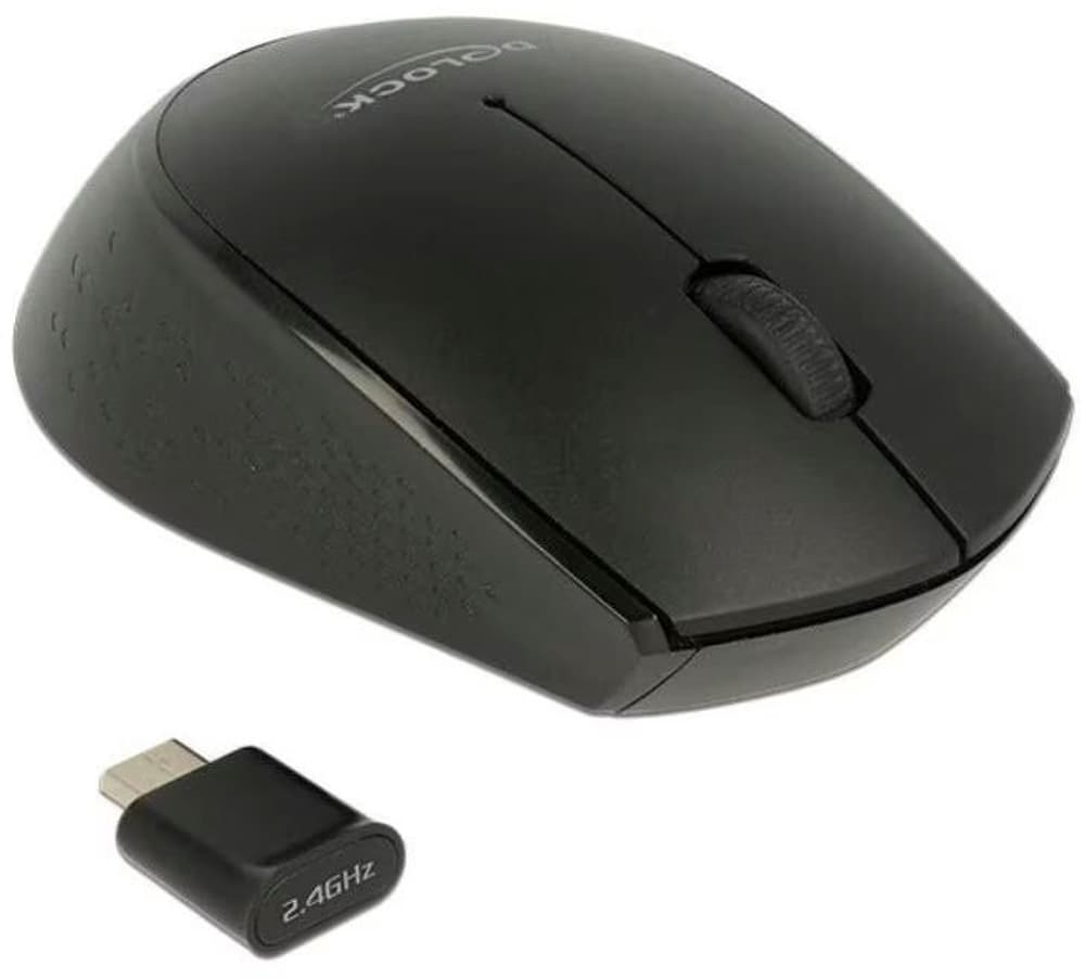 Mobile 12526 USB Tipo-C senza fili Mouse DeLock 785300191331 N. figura 1