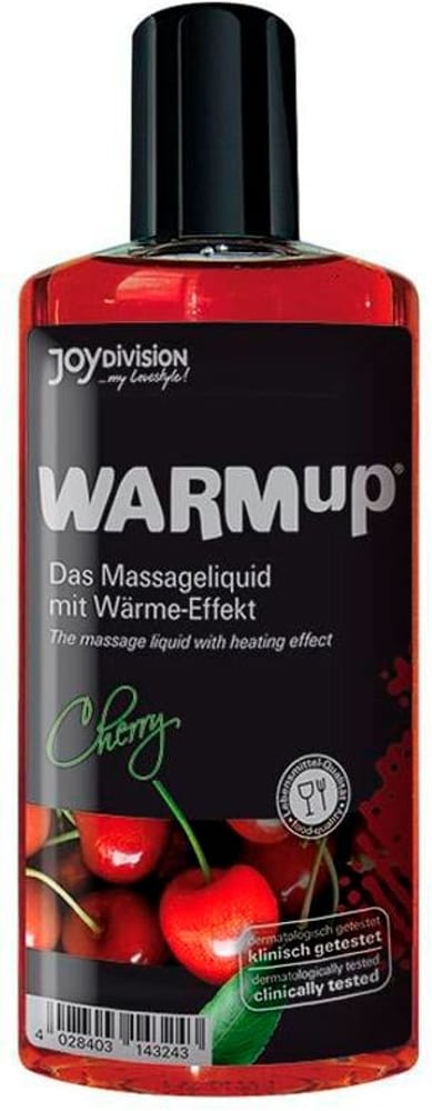 Warmup ciliegia Olio per massaggi JoyDivision 785300187026 N. figura 1